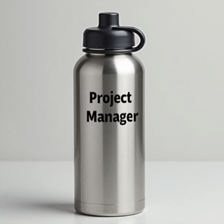 Project Manager Water Bottles