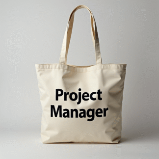Project Manager Tote bags