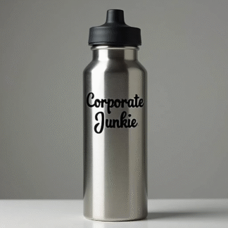 Corporate Junkies Water Bottles