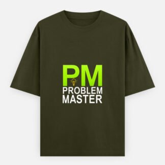 Unisex Oversized Classic Cotton T-Shirt for every "Problem Master"