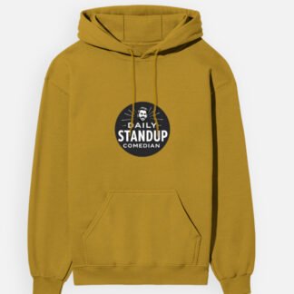 Unisex Cotton Hoodie - "Daily Standup Comedian"