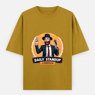 Unisex Stretch T-shirt for Product Managers - "Daily Standup Comedian"