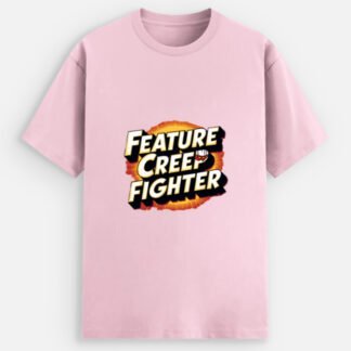 Unisex Cotton Stretch T-shirt - "Feature Creep Fighter"