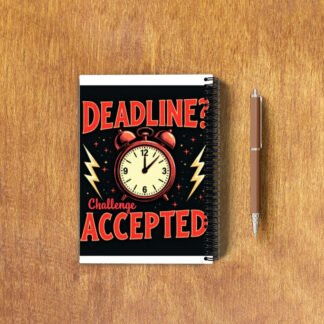 Notepad -"Deadline? challenge Accepted"