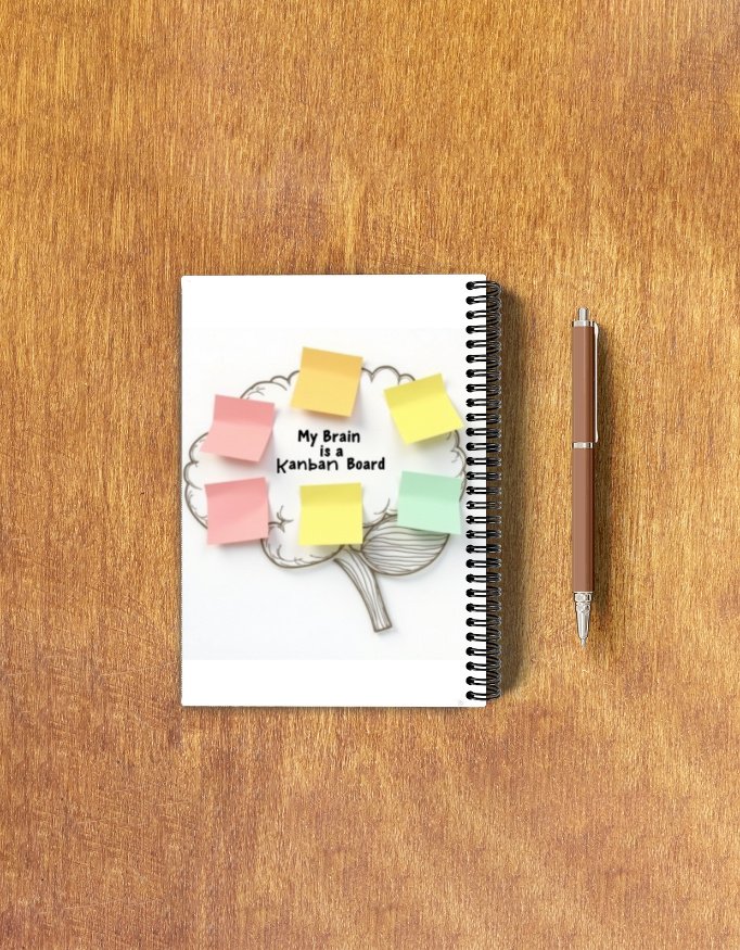 Notepad - "My Brain is a Kanban Board" - Image 2