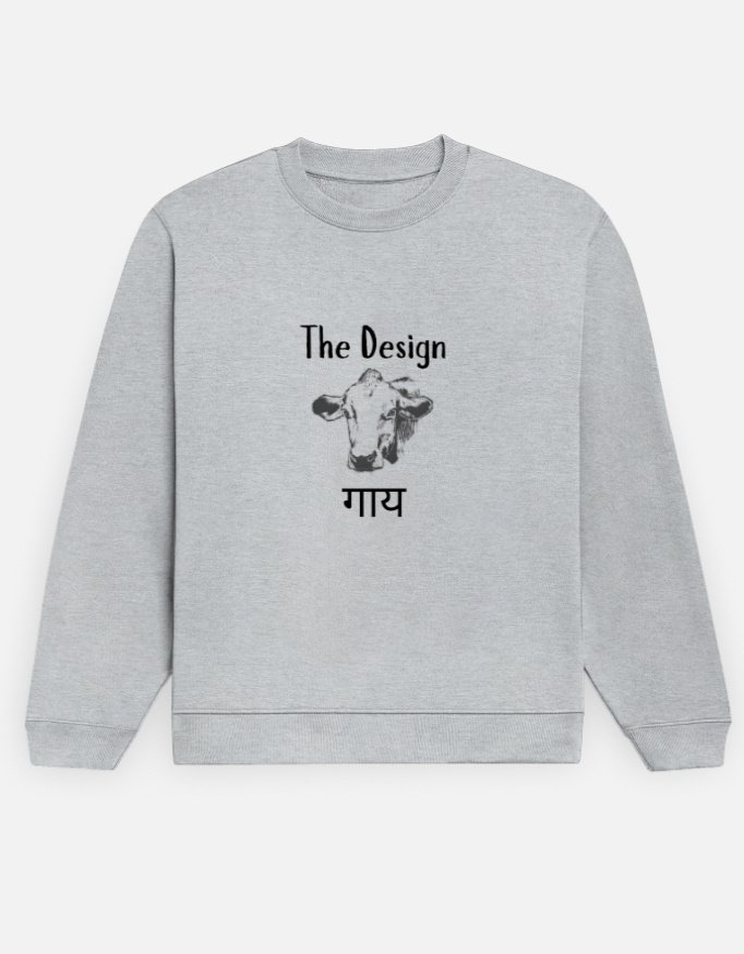 Funny Unisex Cotton Sweatshirt for UX Designers - "The Design Guy" - Image 2