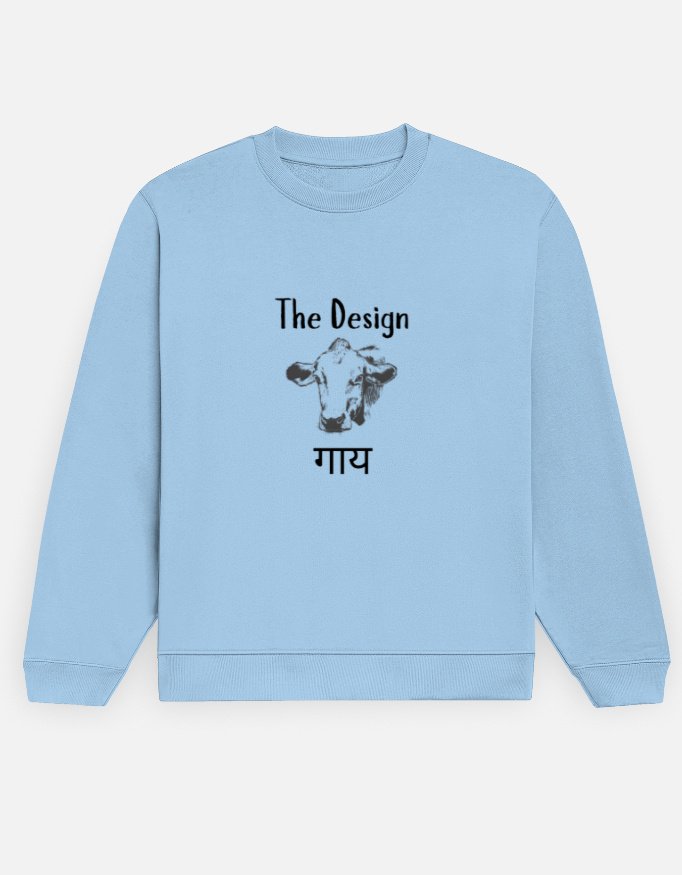 Funny Unisex Cotton Sweatshirt for UX Designers - "The Design Guy" - Image 4
