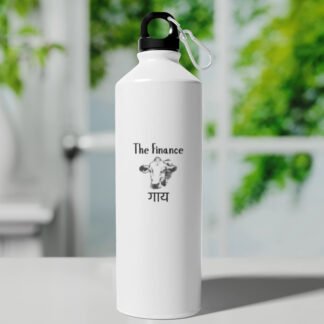 Funny Sipper Bottle for Finance Professionals - "The Finance Guy"