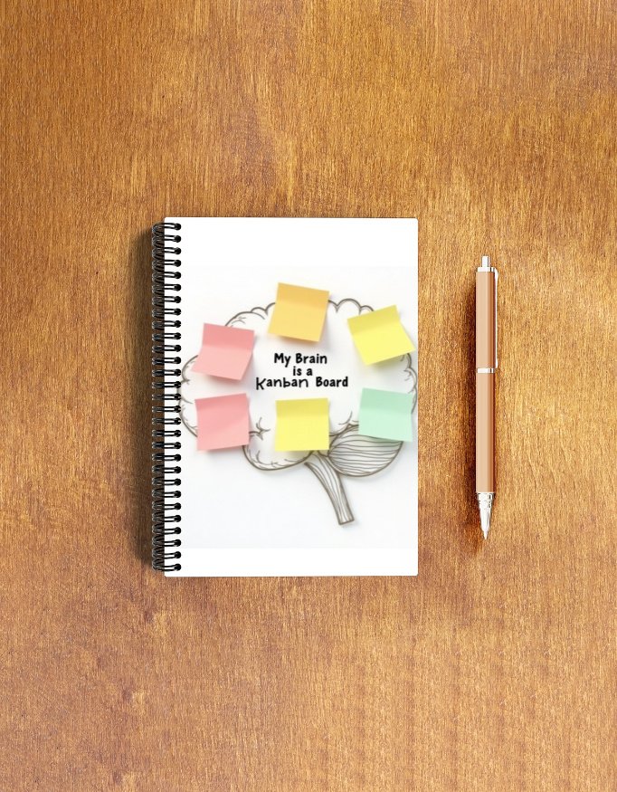 Notepad - "My Brain is a Kanban Board" - Image 3