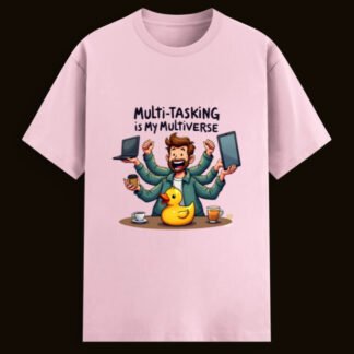 Unisex Cotton Stretch T-shirt for "Multi-taskers"