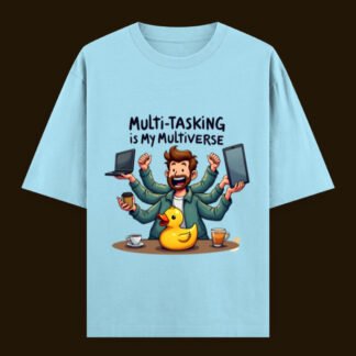 Unisex Oversized Classic Cotton T-Shirt for "Multitaskers"